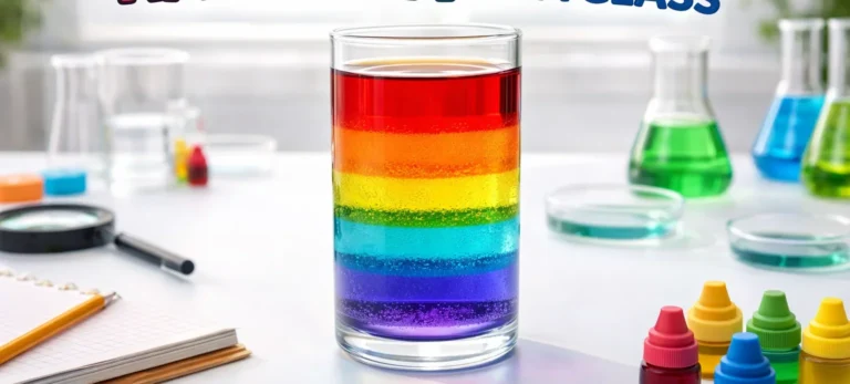 Create a Rainbow in a Glass: A Simple Science Experiment That Teaches Density