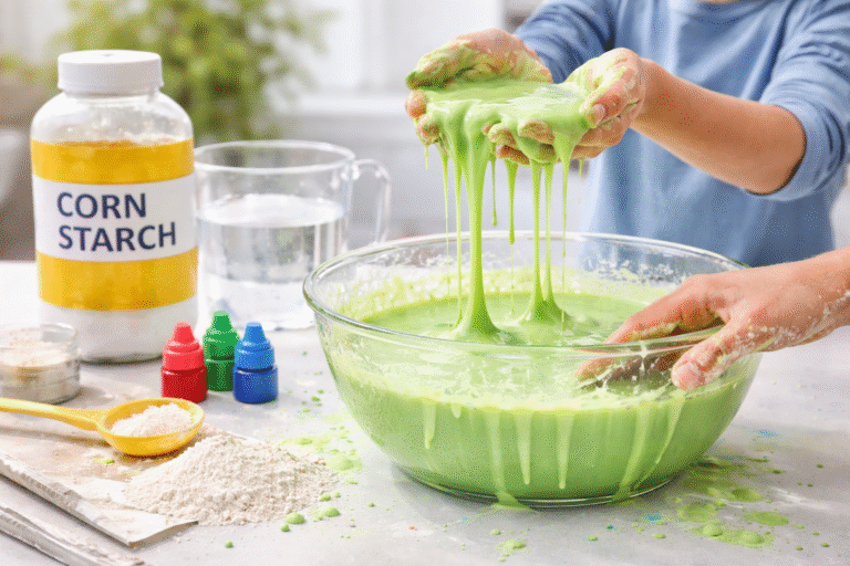 Discovering Oobleck and Non-Newtonian Fluids at Home