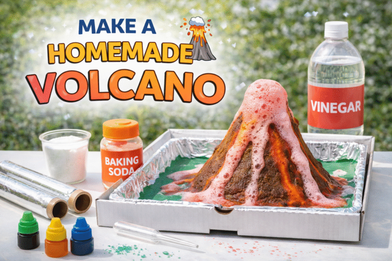 Make a Homemade Volcano