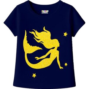 Girls Regular Fit Cotton T-Shirt
